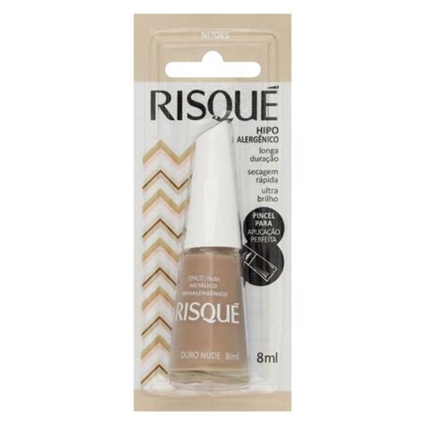 Esmalte Met Lico Ouro Nude Risqu Nudes Ml Super Veneza Cruzeiro