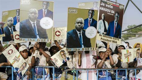 Election présidentielle au Sénégal une campagne éclair et un scrutin