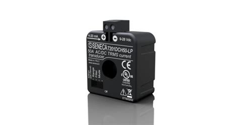 T201DCH50-LP - AC/DC CT with Hall effect IN ±50Aac/dc OUT 4..20 mA loop ...