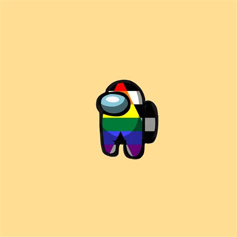 🌈 Im Making A Series Of Pride Flag Among Us Characters Heres Your