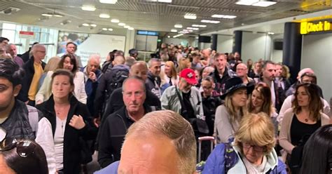Passengers evacuated from Manchester Airport as alarm triggered by