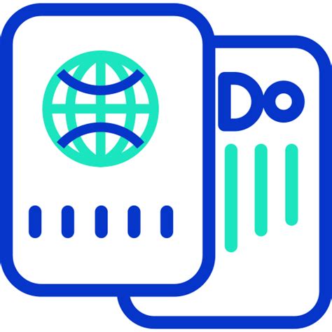 passport icongeek outline colour icon