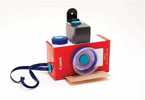 Makedo Cardboard Camera Cardboard Camera Pinhole Camera Cardboard