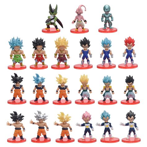 Joinfuny 21 Pack Dragon Ball Z Action Figure Set 3 Dragon Ball Z