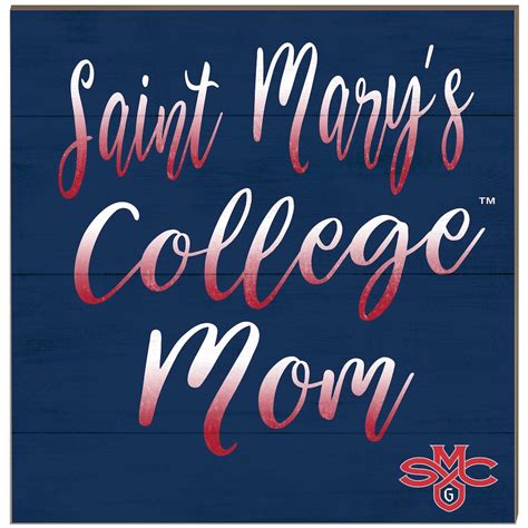 Saint Mary's Gaels 10'' x 10'' Mom Plaque