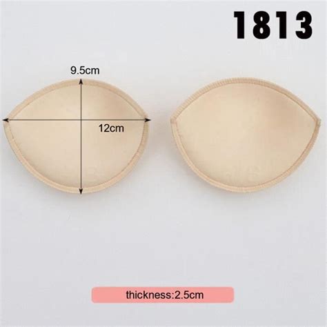 Soutien gorge Coussinets de bikini en éponge triangle pour femme coussinets push up pour maillot