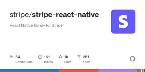 GitHub Stripe Stripe React Native React Native Library For Stripe