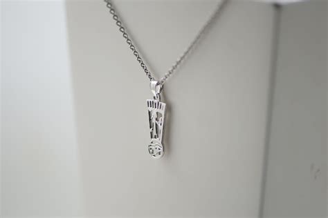 Pendant With Menat Symbol From Ancient Egypt In Silver Talisman Jewellery