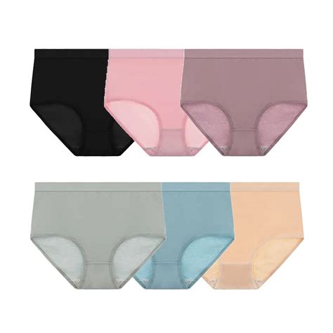 Pcs Set Women Plus Size Panties Classic Cotton Underwear Comfort Lingerie Female Colors Sexy