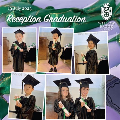 Reception Graduation Willow Brook Primary