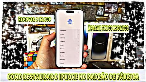 Como Resetar O Iphone Se E Restaurar Configuracoes De Fabrica