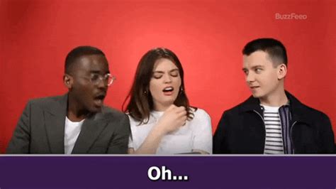The Cast Of Sex Education Takes The Bff Test GIFs Get The Best On