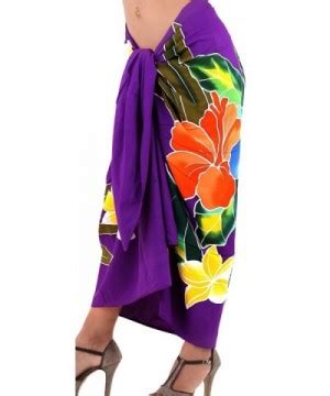 Sarong Bathing Suit Pareo Wrap Bikini Cover Up Womens Skirt Swimsuit Swimwear Rich Purple