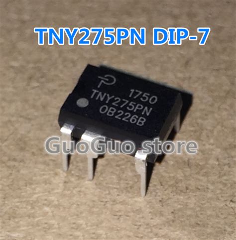 10pcs TNY275PN DIP-7 TNY275 DIP7 power management chip IC New Original ...