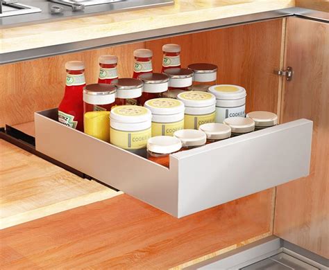 Pull Out Cabinet Organiser Slide Out Drawers For Kitchen Cabinets