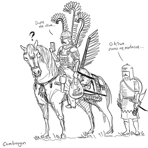 Winged Hussar With Wings So The Art Of Gambargin