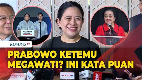 Jawab Singkat Puan Soal Peluang Prabowo Ketemu Megawati Dalam Waktu