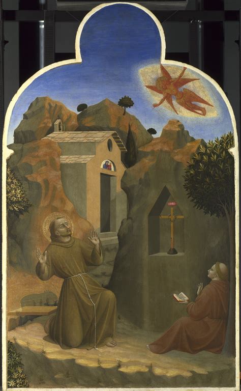 St Francis Of Assisi At The National Gallery In London