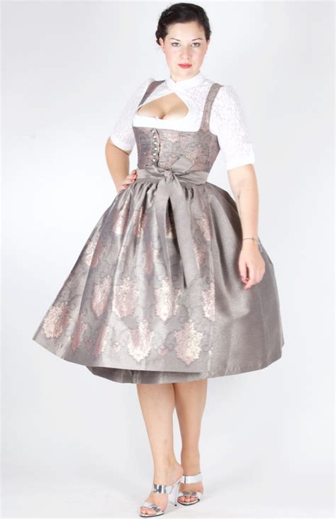 Kaiser Franz Josef Dirndl 16442 Wittensee 70er Nude Rose Dirndl Trachten Outlet