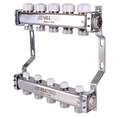 Коллекторный блок из нержавеющей стали с регулирующими и ...