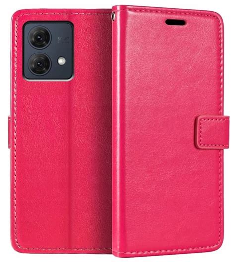 KABURA ETUI SKÓRZANE SKÓRA do Motorola Moto G84 5G SZKŁO 9H i SMYCZ