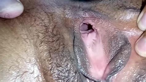Showing The Hole He Made In My Pussy After A Fucking Hard Sex Session