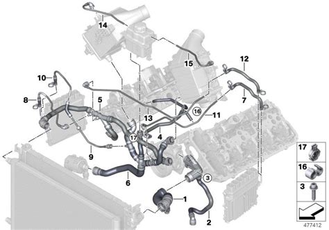 BMW Alpina B7 Pipe For Radiator 17127991453 Zeigler BMW Orland Park IL