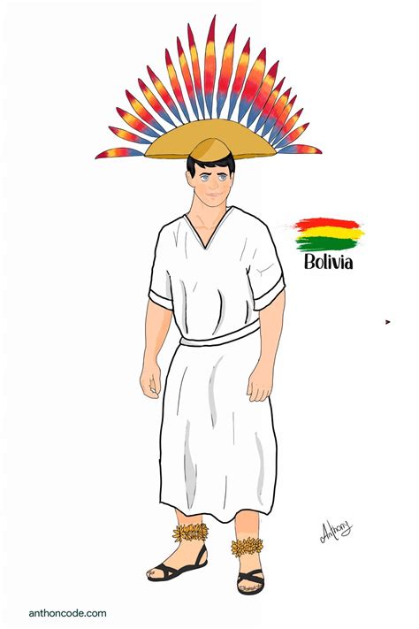 Danzas folklóricas de Bolivia por departamento en PDF para dibujar