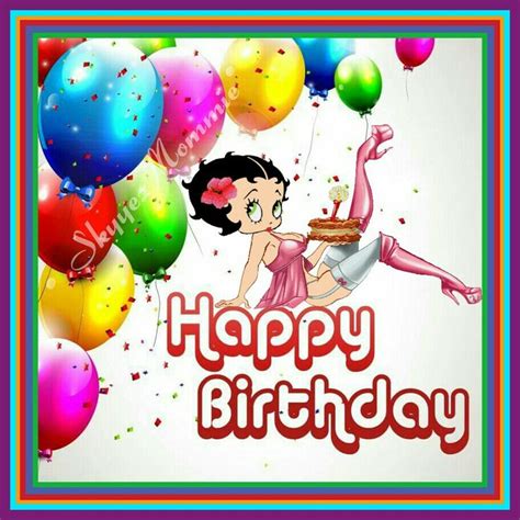 Betty Boop Happy Birthday Betty Boop Rainbow Betty Boop Betty Boop