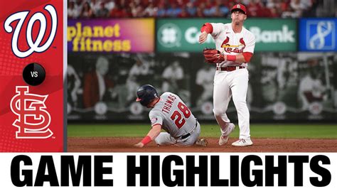 Nolan Gorman leads St. Louis to 4-1 win vs. Nats | 09/06/2022 | St
