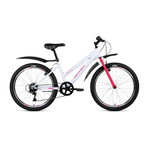 Велосипед ALTAIR MTB HT 24 low рост 13, 2018-2019, белый RBKN91N46003 ...