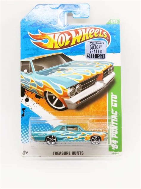 Promo Hot Wheels Pontiac GTO Treasure Hunts T Hunt Reg Diskon Di Seller Marci Store