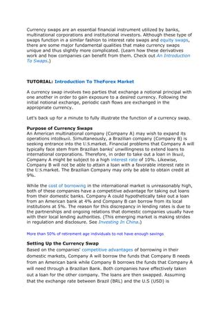 Currency Swap PDF