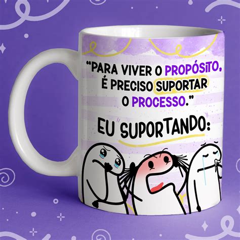 Caneca Personalizada Para viver o propósito é preciso superar o