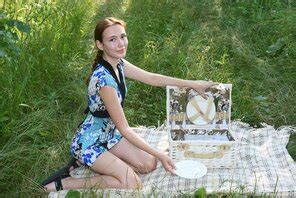 Picnic Time With Teen Janey Metart Presenting Janey Janey Porn Pic