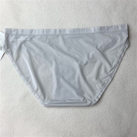 Le Mystere Intimates Sleepwear Nwt New Le Mystere Light Gray Infinite Comfort Bikini