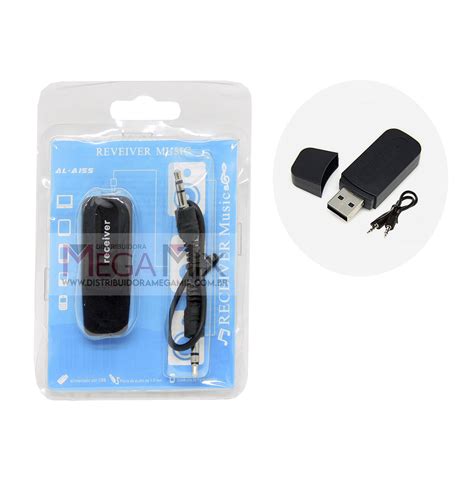 Adaptador Bluetooth USB P2 BT 163 6313 A155 Mega Mix