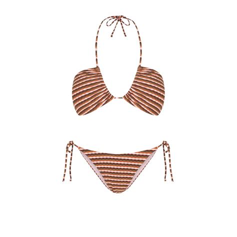 Bikini Halty Valley Tie Multicolor Robin Collection Robin
