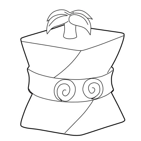 Раскраски Блокс Фрукты – Бесплатнo Pаспечатать или Cкачать Oнлайн