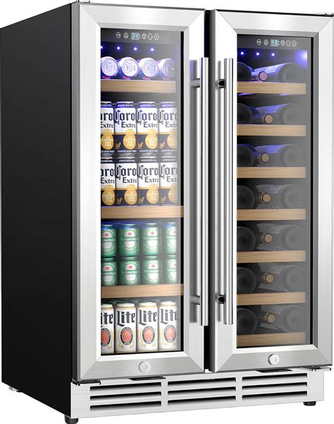 Amazon.com: Lanbo Wine and Beverage Refrigerator, Dual Zone Built-in