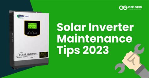 Top 9 Solar Inverter Maintenance Tips