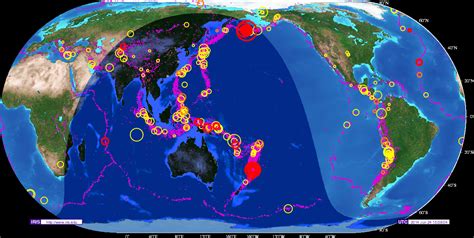 Earthquake Monitor Map