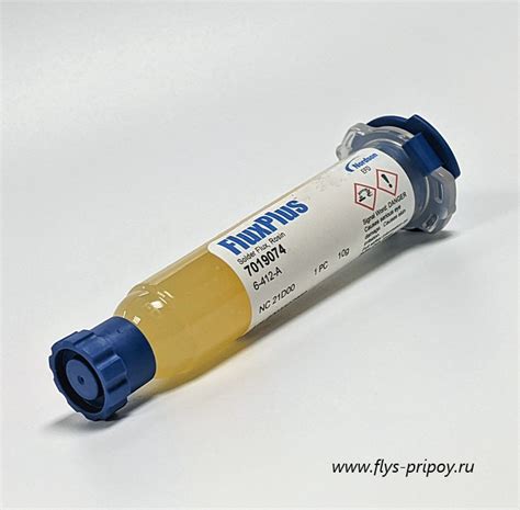 FluxPlus 6-412-А EFD ФЛЮС-ГЕЛЬ БЕЗОТМЫВОЧНЫЙ, 10 г - ПАЯЛЬНЫЕ ФЛЮСЫ И ...