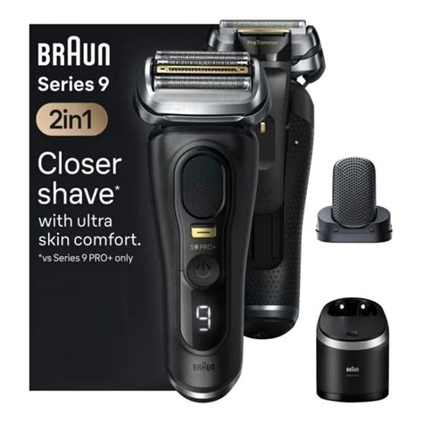 Электрическая бритва Braun S9 Pro+ 9590cc Silver SmartCare SkinComfort ...
