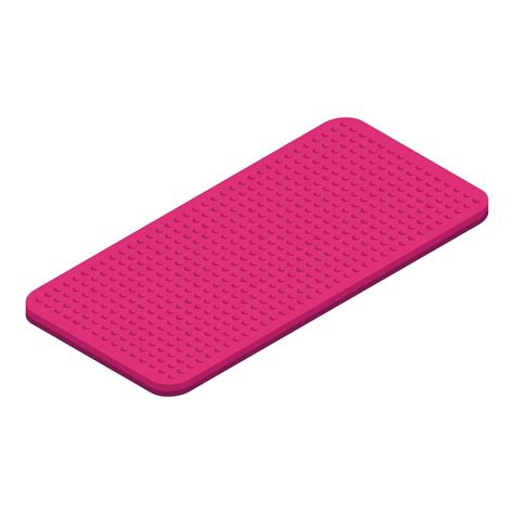 Relax mat icon, isometric style 15648711 Vector Art at Vecteezy