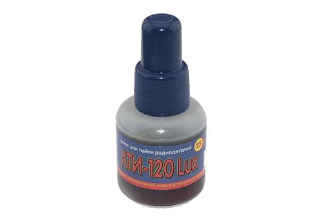 Флюс ЛТИ-120 LUX 25 мл. - купить с доставкой по выгодным ценам в ...