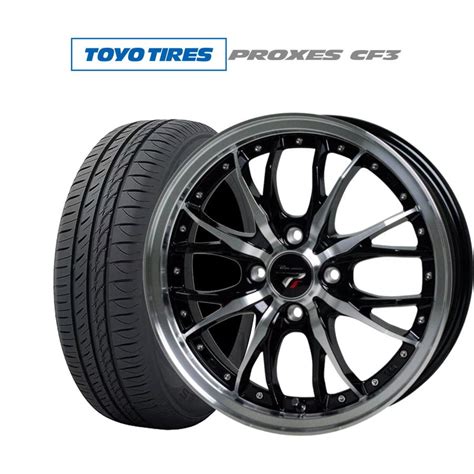 HOT STUFF サマータイヤ ホイール 本セット ホットスタッフ プレシャス HM トーヨータイヤ プロクセス PROXES CF