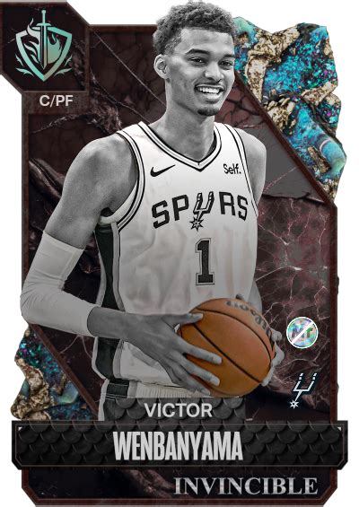 Nba K Kdb Custom Card Invincible Wemby