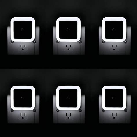 Xiacoco Led Night Lights Plug Into Wall Daylight Color With Dusk To