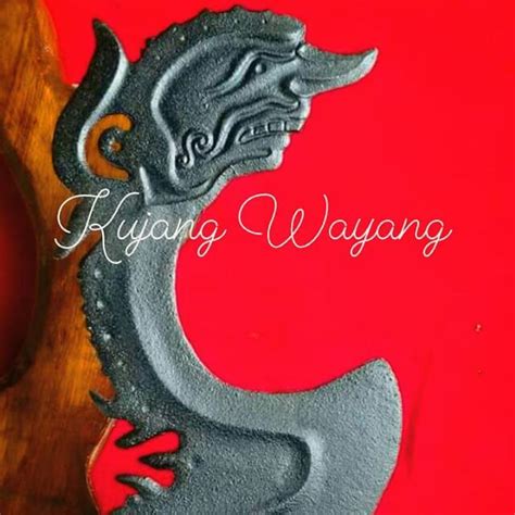 kujang wayang antik pajangan  carousell